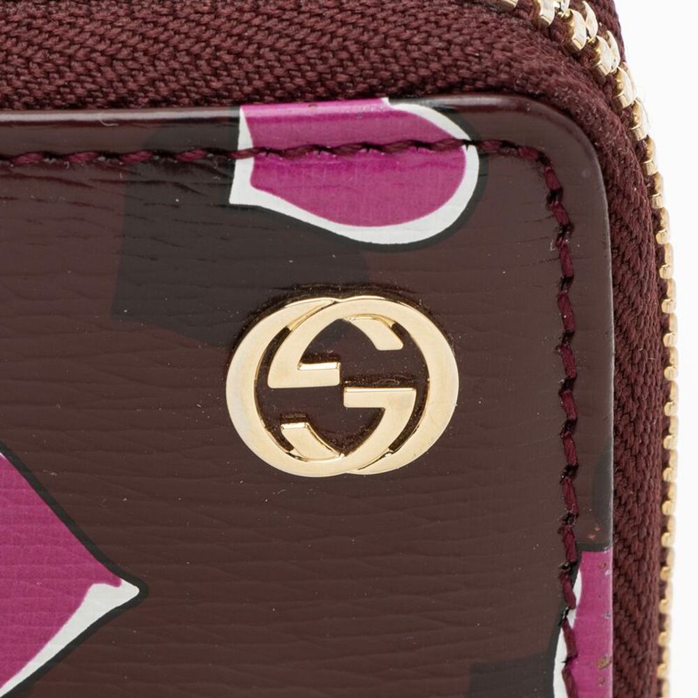 Gucci Calfskin Heartbeat Zip Around Wallet - Picture 7 of 13